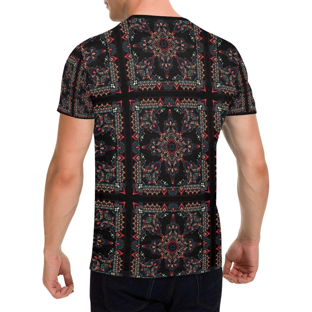 Bandana Print Design LKS307 Men's All Over Print T-shirt