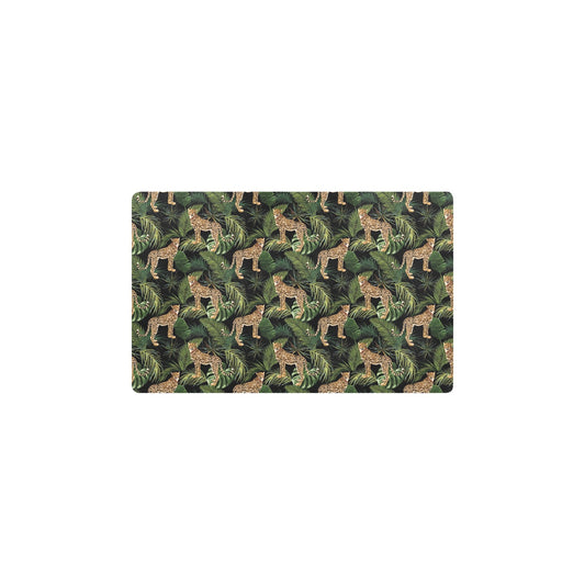Cheetah Pattern Print Design 05 Kitchen Mat