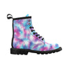 Tie Dye Blue Pink Women's Boots