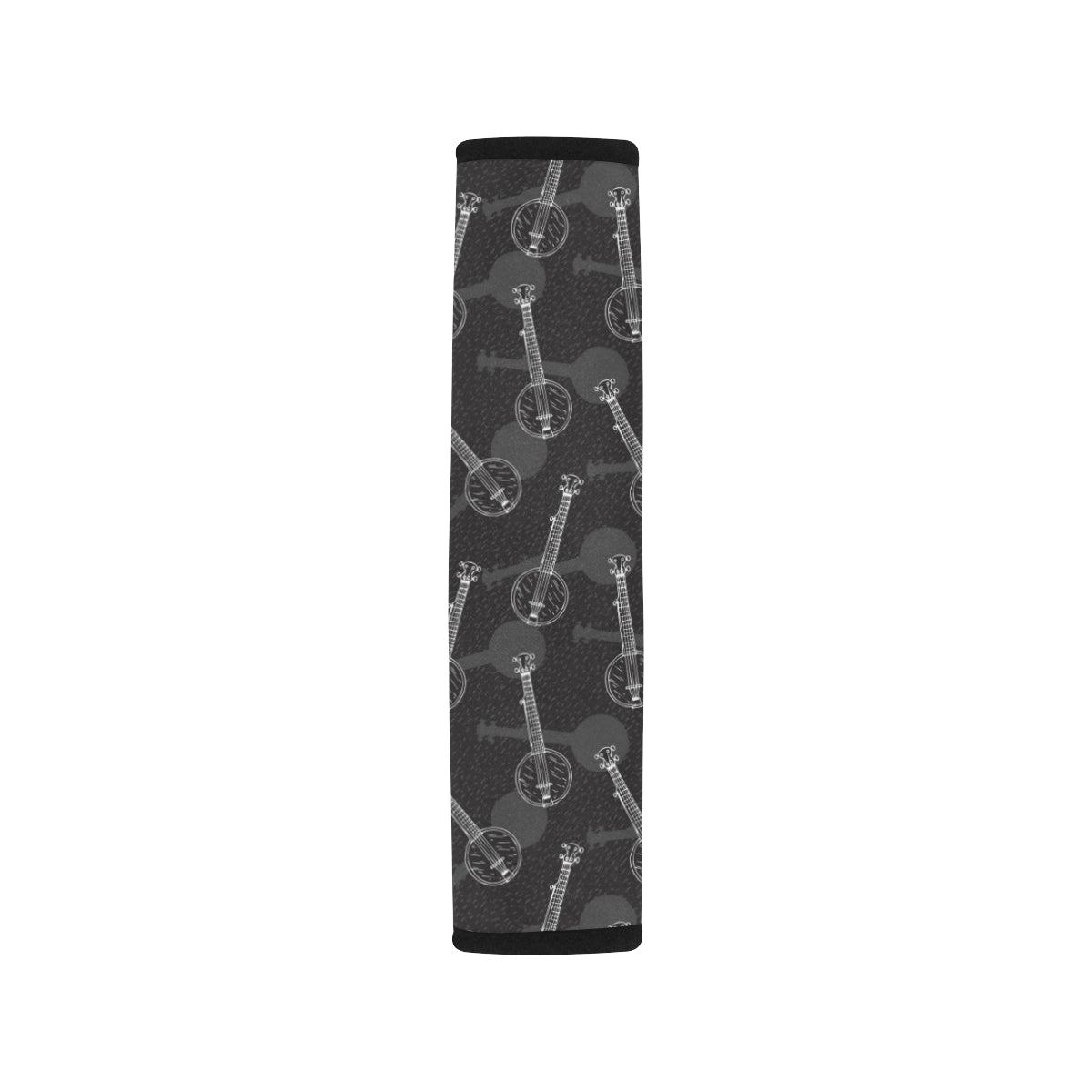 Banjo Pattern Print Design 03 Car Seat Belt Cover