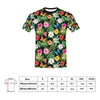 Hibiscus With Butterfly Print Design LKS305 Men's All Over Print T-shirt