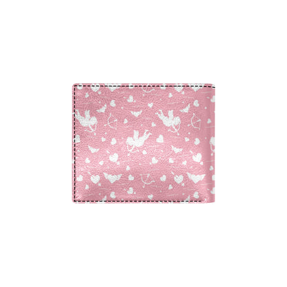 Cupid Pattern Print Design 03 Men's ID Card Wallet