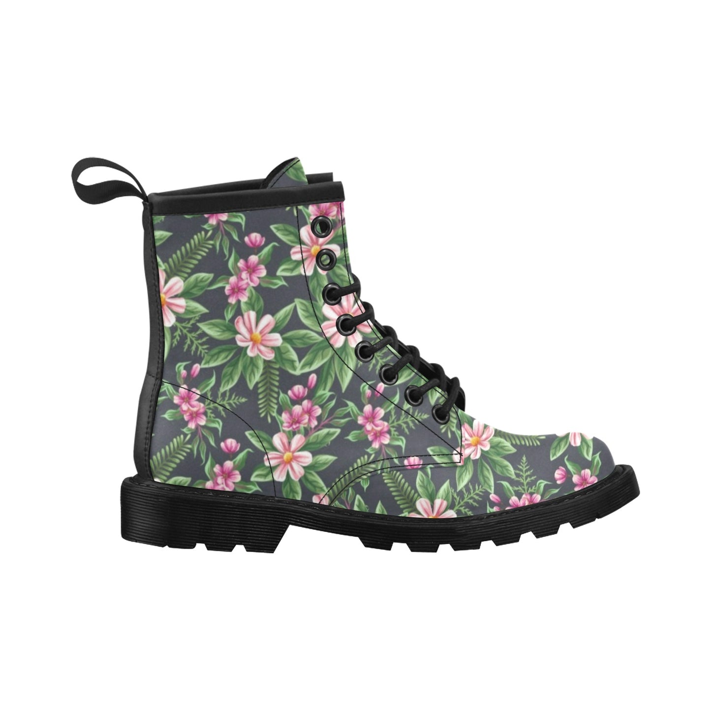 Summer Floral Pattern Print Design SF010 Women's Boots