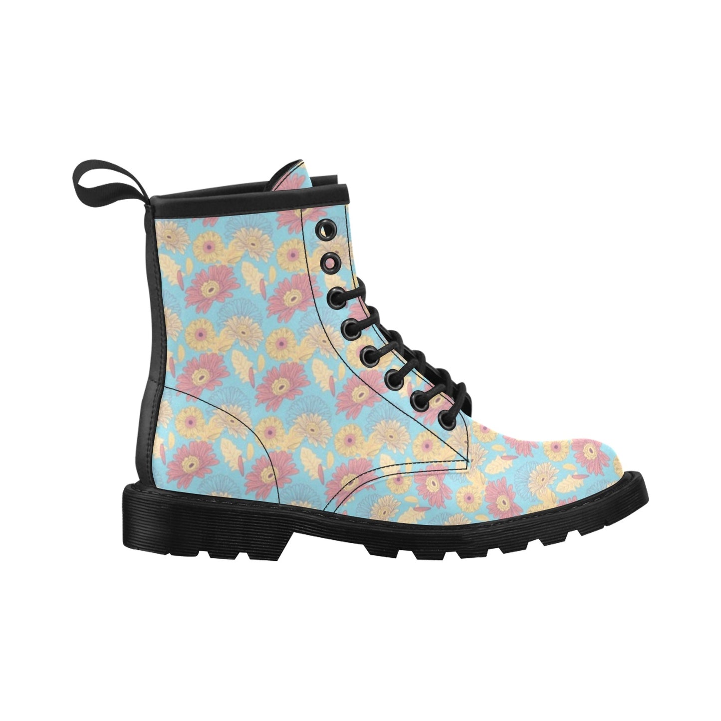 Gerberas Pattern Print Design GB04 Women's Boots