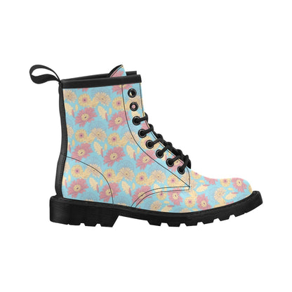Gerberas Pattern Print Design GB04 Women's Boots