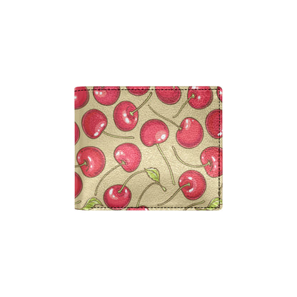 Cherry Pattern Print Design CH05 Men's ID Card Wallet