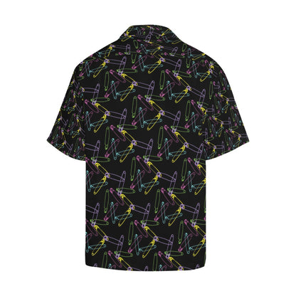 Safety Pin Print Design LKS304 Men's Hawaiian Shirt