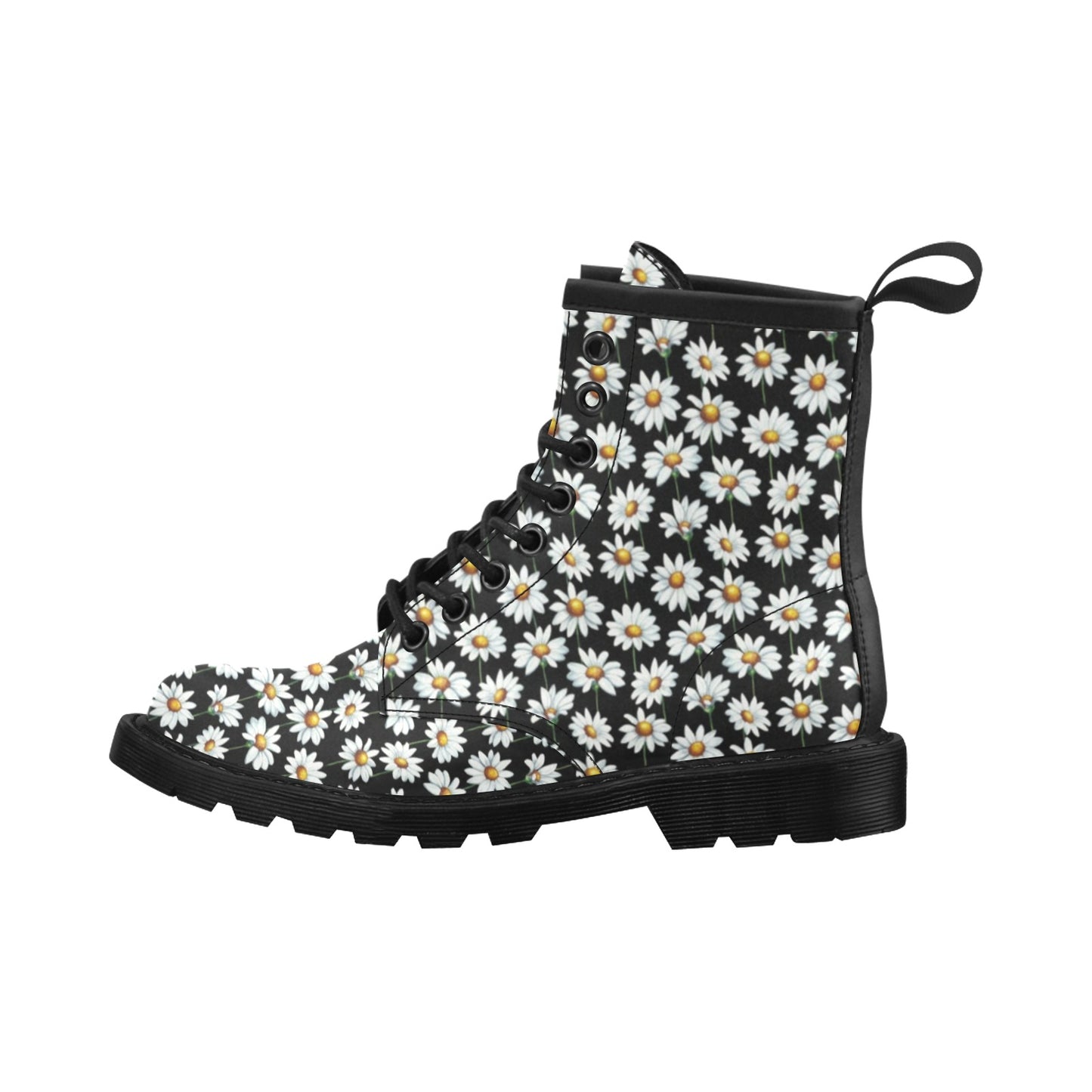Daisy Print Pattern Women's Boots