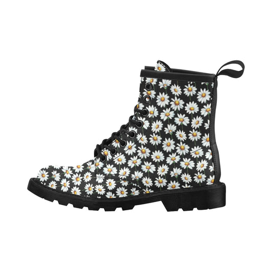 Daisy Print Pattern Women's Boots