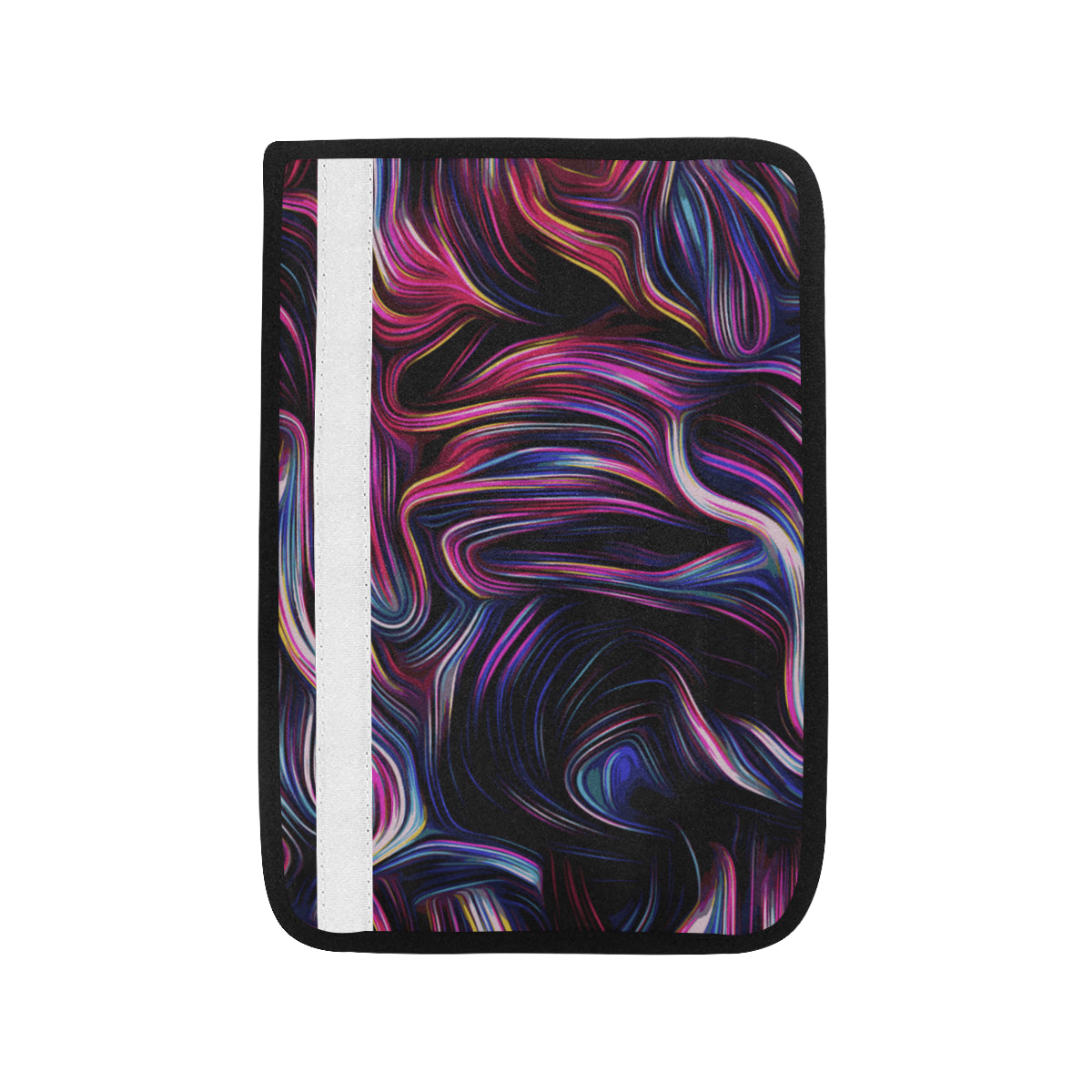 Liquid Pattern Print Design 01 Car Seat Belt Cover