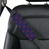 Bicycle Pattern Print Design 01 Car Seat Belt Cover