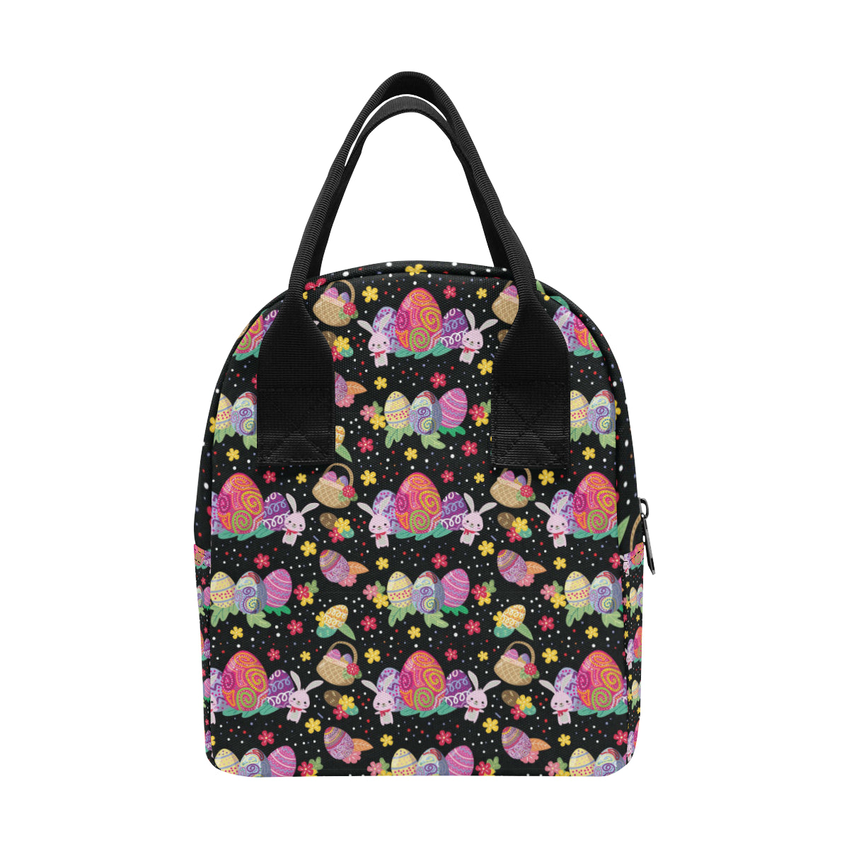 Easter Eggs Pattern Print Design RB06 Insulated Lunch Bag
