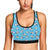 Cow Pattern Print Design 01 Sports Bra