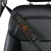 Polynesian Pattern Print Design A04 Car Seat Belt Cover