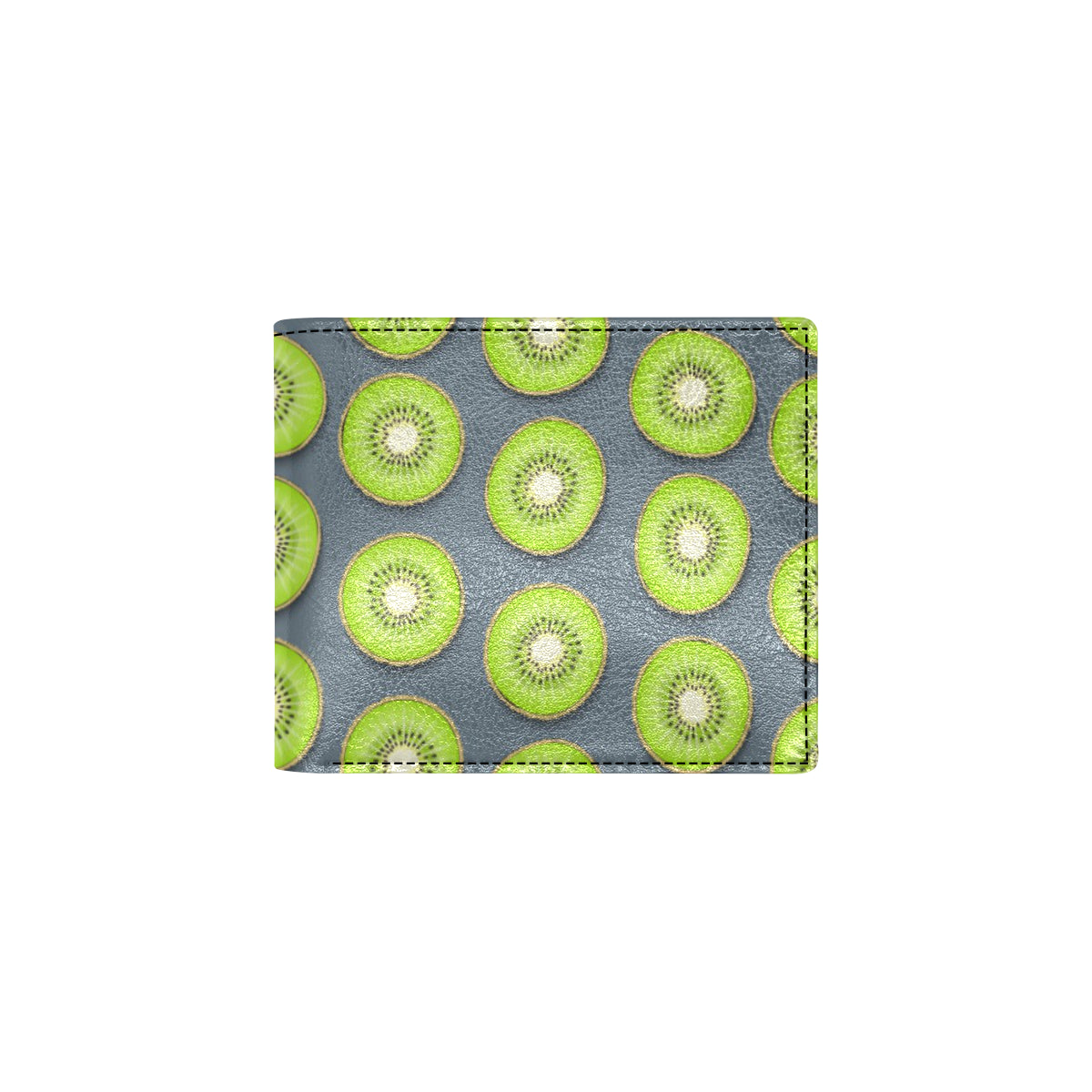 Kiwi Pattern Print Design KW06 Men's ID Card Wallet