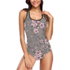 Cherry Blossom Pattern Print Design CB05 Women Swimsuit