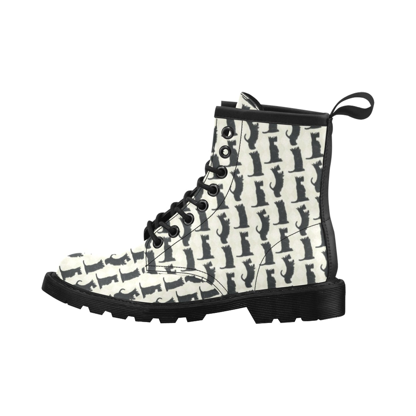 Scottish Terriers Print Design LKS309 Women's Boots