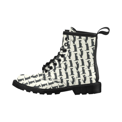 Scottish Terriers Print Design LKS309 Women's Boots