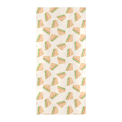 Sandwich Print Design LKS301 Beach Towel 32" x 71"