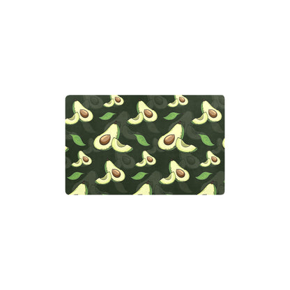 Avocado Pattern Print Design AC07 Kitchen Mat