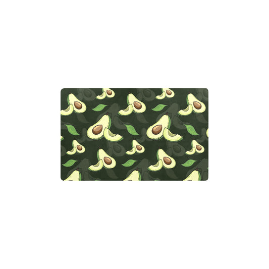 Avocado Pattern Print Design AC07 Kitchen Mat