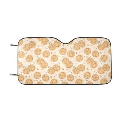 Waffle Print Design LKS303 Car front Windshield Sun Shade