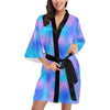 Mermaid Scales Pattern Print Design 04 Women's Short Kimono