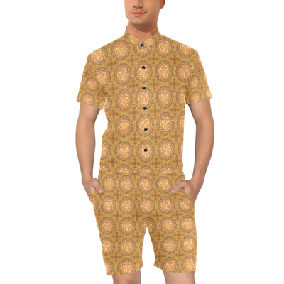 Celtic Pattern Print Design 01 Men's Romper