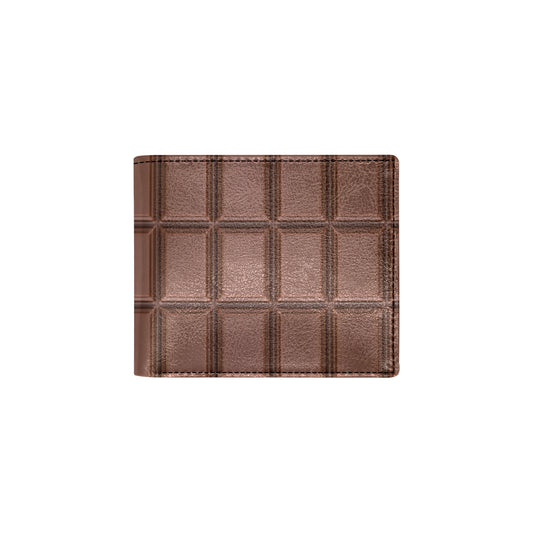 Chocolate Pattern Print Design 03 Men's ID Card Wallet