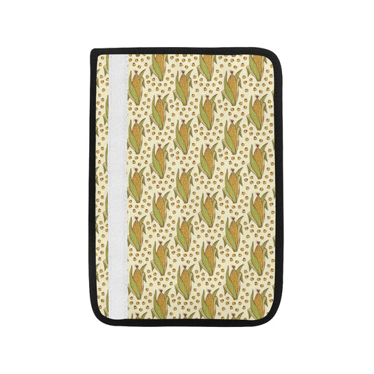 Corn Pattern Print Design 01 Car Seat Belt Cover