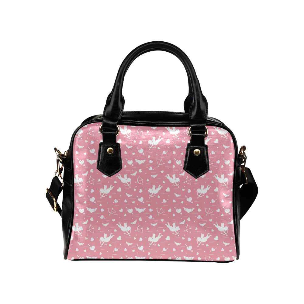 Cupid Pattern Print Design 03 Shoulder Handbag