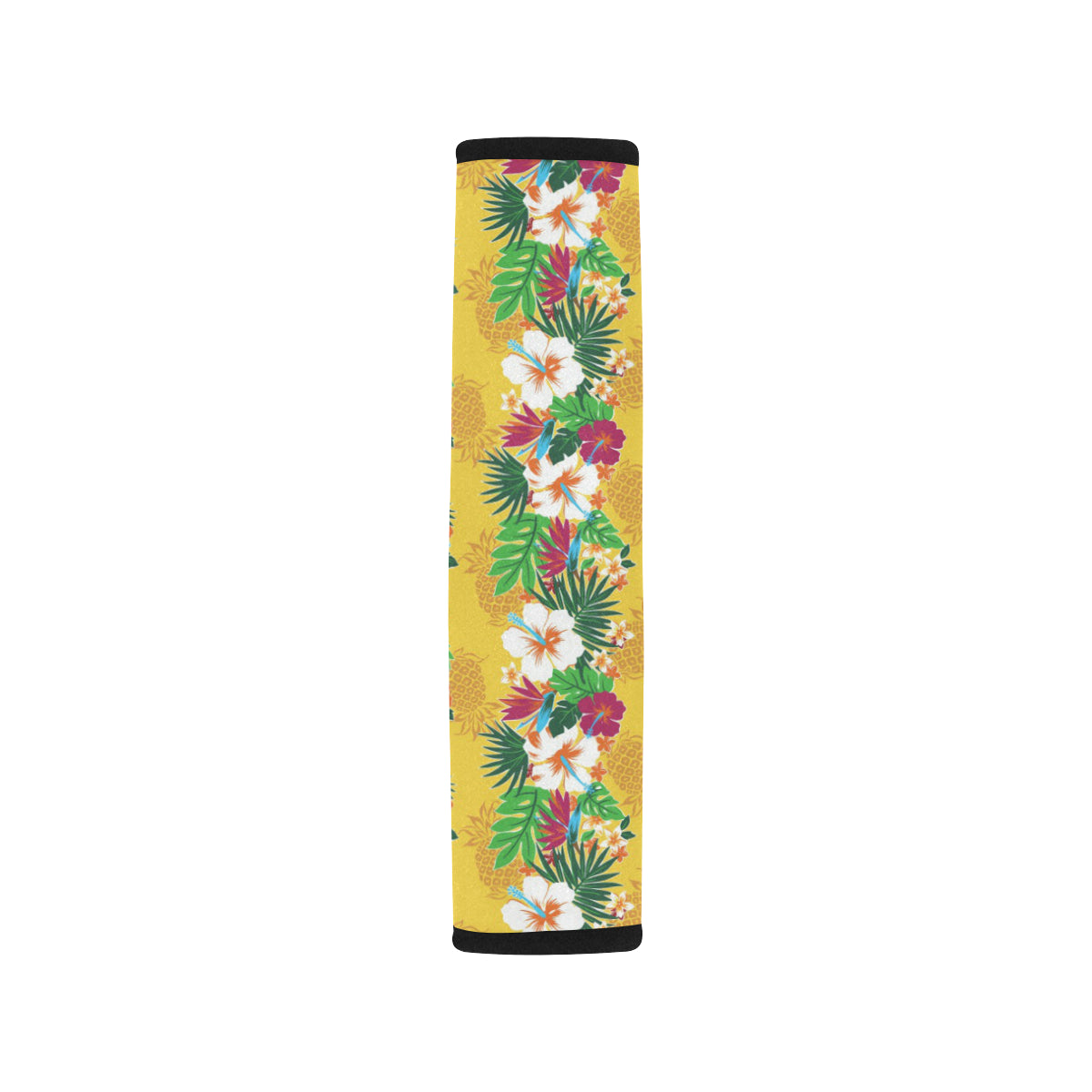 Hawaiian Themed Pattern Print Design H09 Car Seat Belt Cover