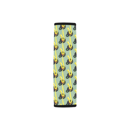 Saxophone Print Design LKS405 Car Seat Belt Cover