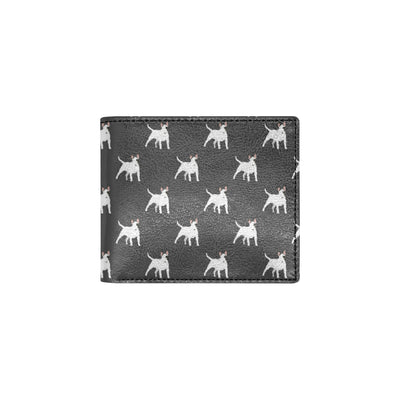 Bull Terriers Pattern Print Design 02 Men's ID Card Wallet