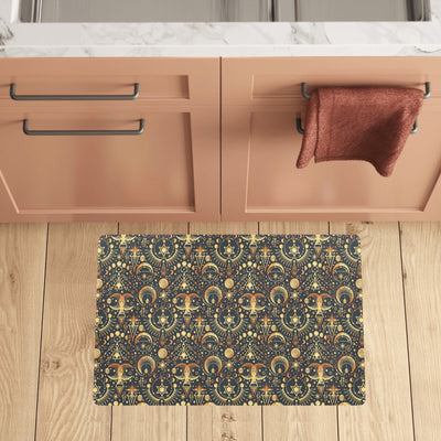 Sun Moon Print Design LKS308 Kitchen Mat