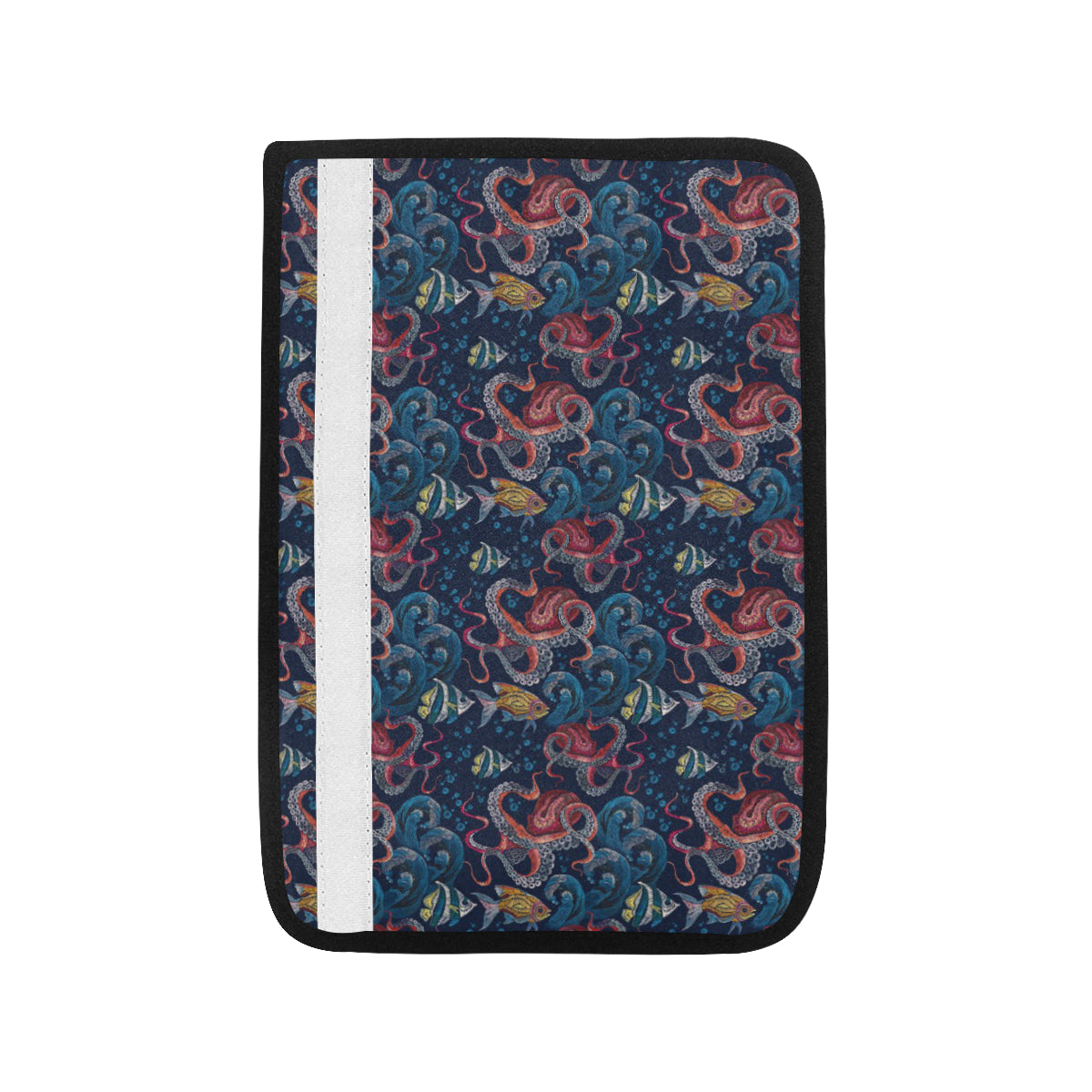 Octopus Deep Sea Print Themed Car Seat Belt Cover