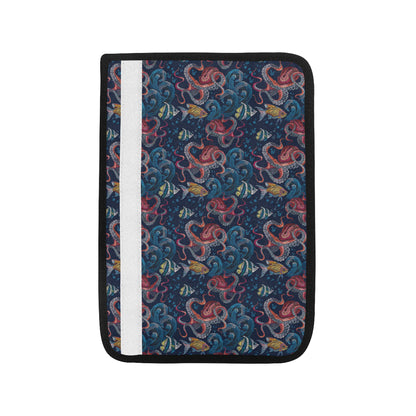 Octopus Deep Sea Print Themed Car Seat Belt Cover