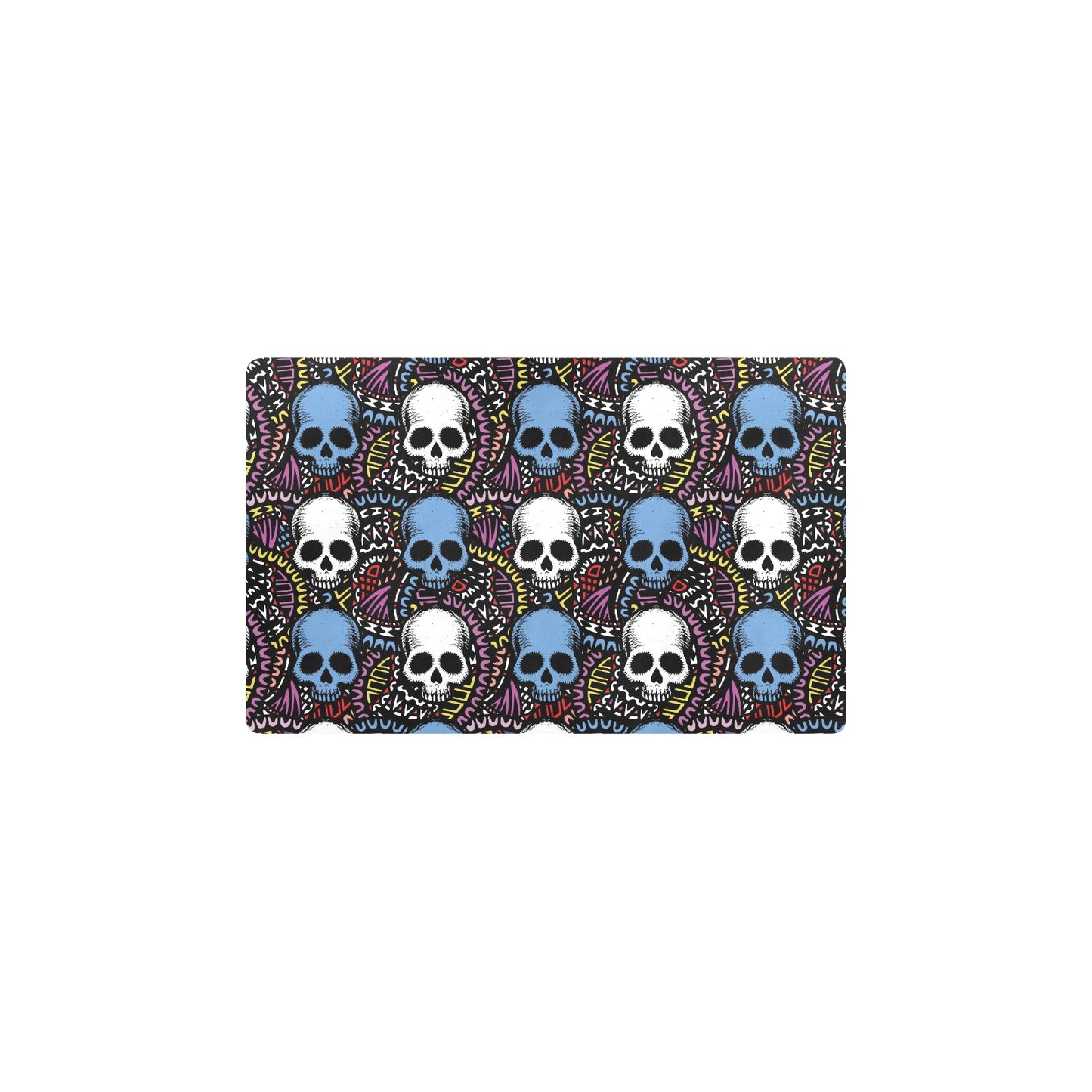 Skull Print Design LKS305 Kitchen Mat