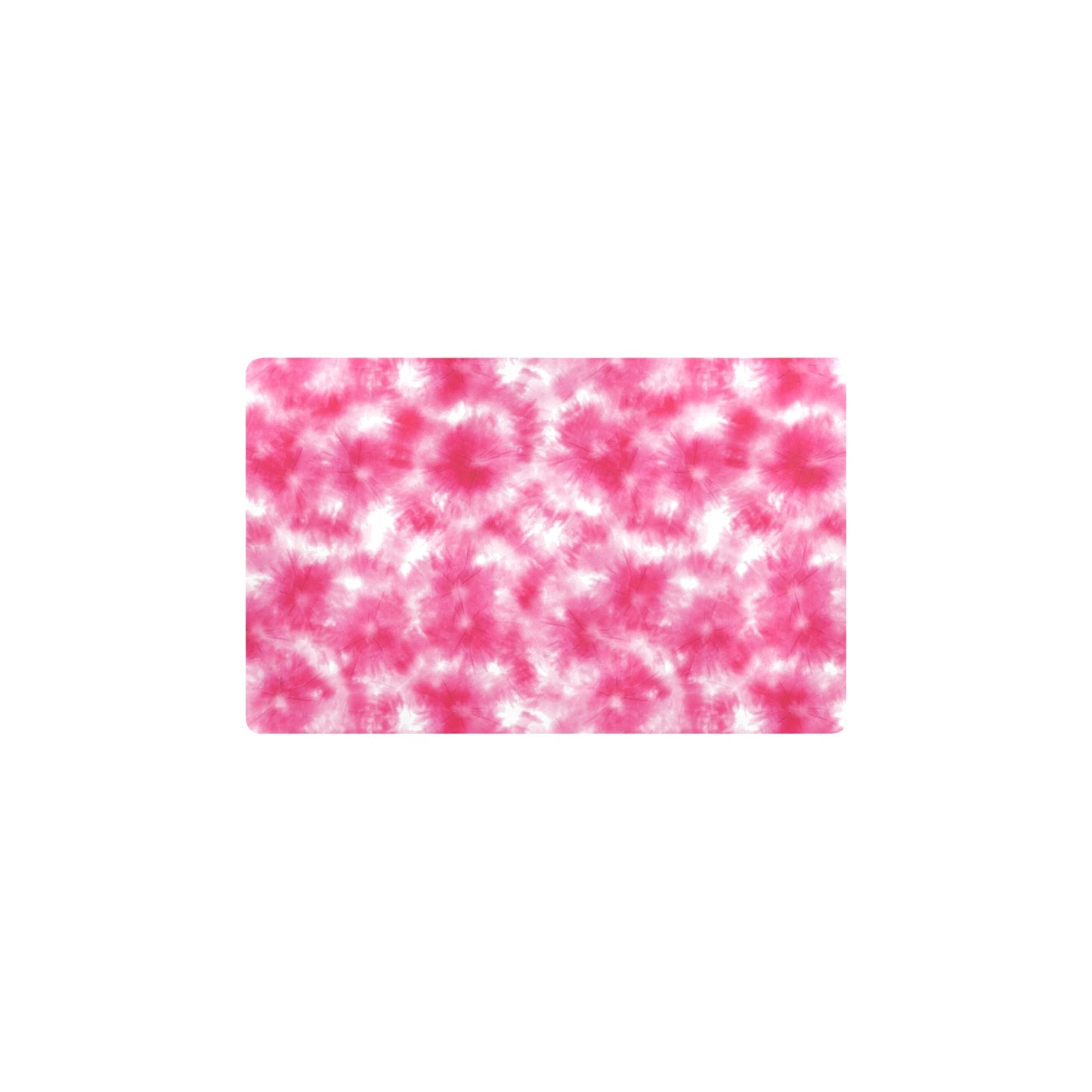 Tie Dye Pink Print Design LKS304 Kitchen Mat
