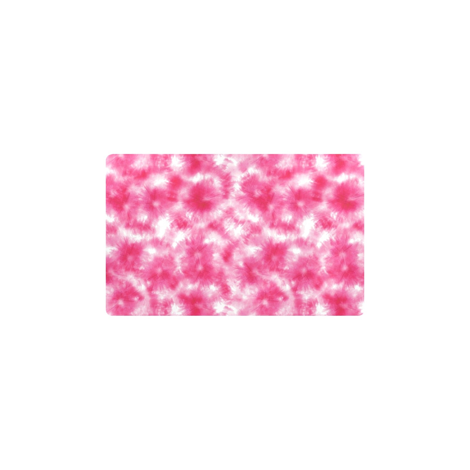 Tie Dye Pink Print Design LKS304 Kitchen Mat