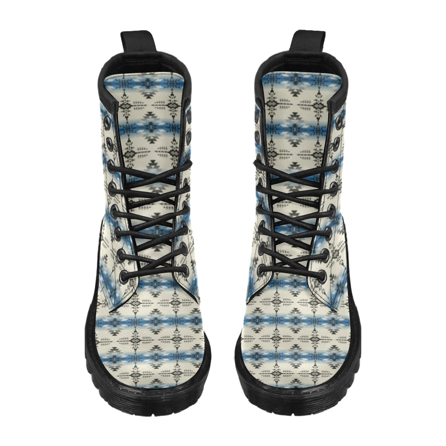 Southwest Pattern Print Design LKS304 Women's Boots