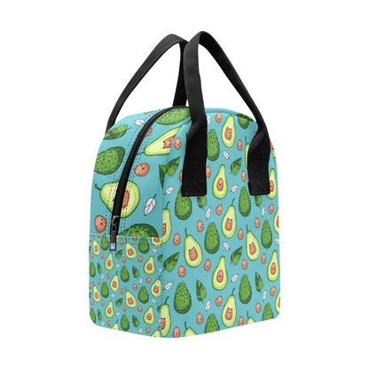 Avocado Pattern Print Design AC05 Insulated Lunch Bag