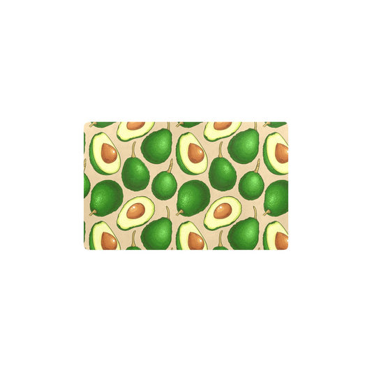 Avocado Pattern Print Design AC010 Kitchen Mat