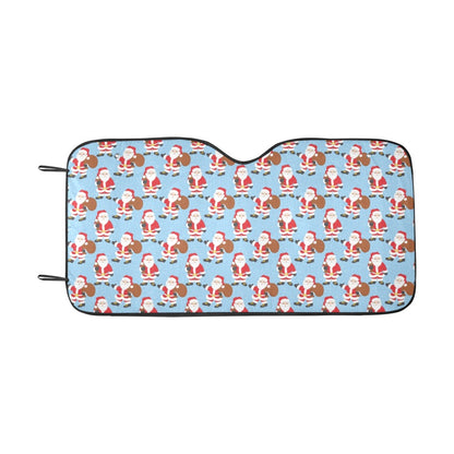 Santa Christmas Themed Print Design LKS305 Car front Windshield Sun Shade