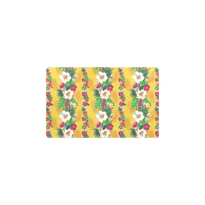 Hawaiian Themed Pattern Print Design H09 Kitchen Mat