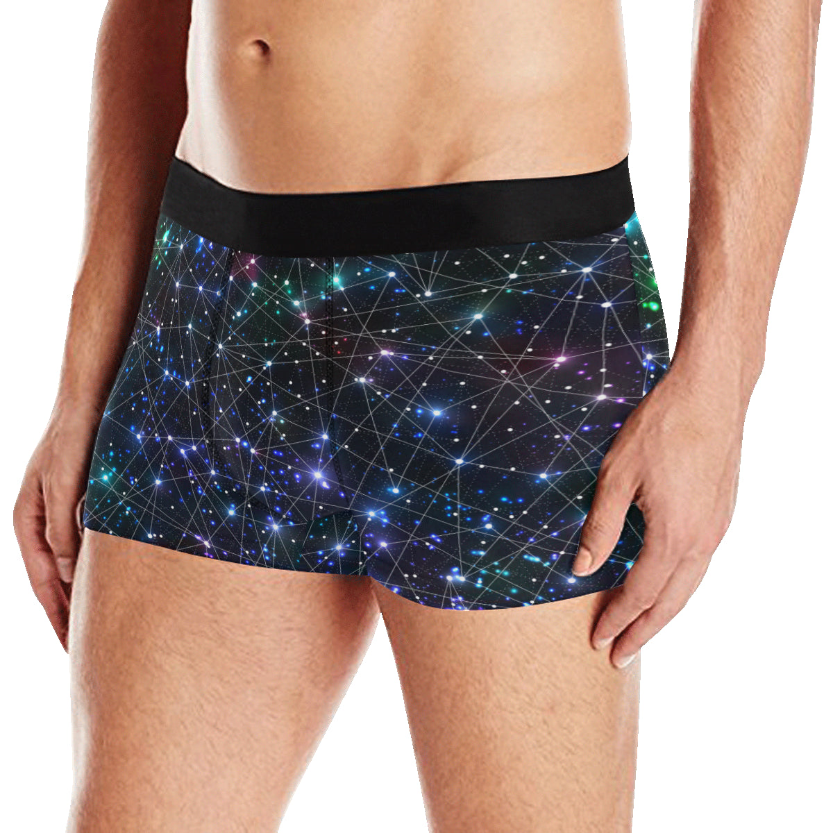 Cosmic Pattern Print Design 01 Men's Boxer Briefs