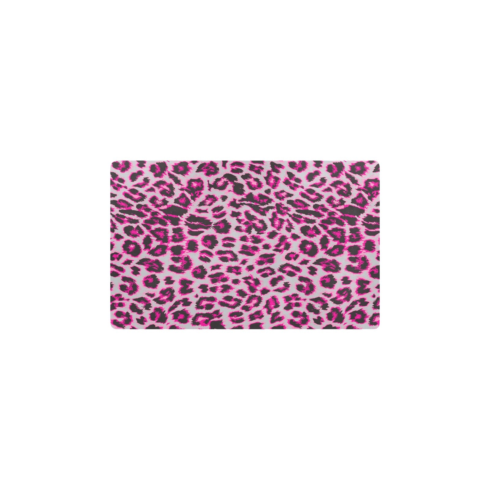 Leopard Pattern Print Design 02 Kitchen Mat