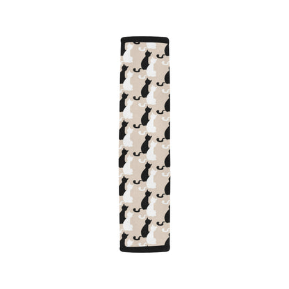 Cat Pattern Print Design 04 Car Seat Belt Cover