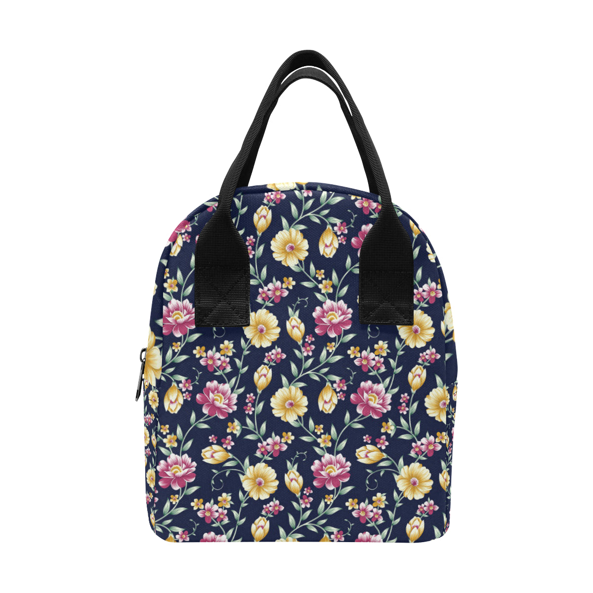 Gerberas Pattern Print Design GB03 Insulated Lunch Bag