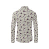 Swallow Bird Pattern Print Design 03 Men's Long Sleeve Shirt